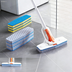 Tampons de nettoyage en éponge mélamine Nano Magic Eraser remplaçables pour sols durs, carrelages, marbre et baignoires - Product Image 5