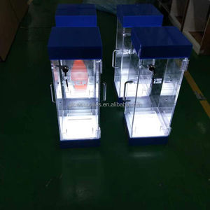Custom Logo Verlicht Led Afsluitbare Fleskooi Verlichte Flessen Kooien Vergrendeling Doos Tafel Vip Glorifier Dienblad Presentator - Product Image 4