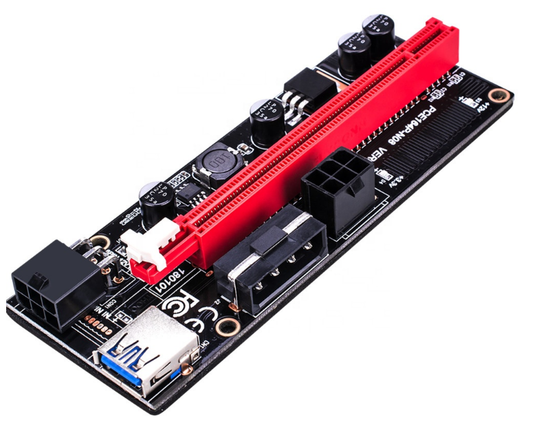 Заводская Прямая поставка VER 009S PCI-E Райзер 1X до 16X USB 3,0 удлинитель GPU для переходной карты