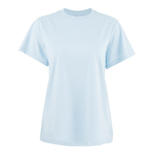 Camiseta Holgada para <span class=keywords><strong>Mujer</strong></span>, Ligera, Básica, Transpirable, Ropa Deportiva, 100% Algodón, Camisetas para Chicas - Product Image 5