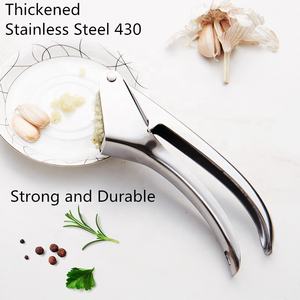 Gran oferta, prensa de ajo <span class=keywords><strong>Manual</strong></span> de alta calidad, <span class=keywords><strong>picadora</strong></span> de ajo de acero inoxidable, exprimidor de ajo, trituradora basculante Valkosipulip - Product Image 3