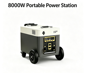 Générateur solaire portable pour le camping et la maison, batterie lithium Lifepo4 220V/240V, station d'alimentation portable avec onde sinusoïdale pure - Product Image 1