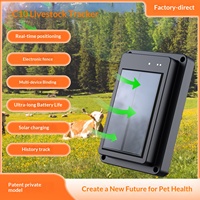 Traceur GPS GSM mondial pour l'élevage, étanche IPX6, 4G, en matériau ABS/PC, clôture électronique intelligente pour bovins Android