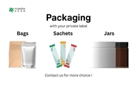 Complément alimentaire quotidien en fibres, sachets individuels avec collagène, probiotiques et électrolytes