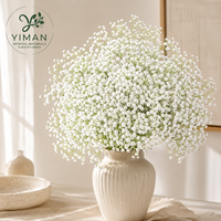 YM Kunstmatige Gypsophila Bloemen Baby's Adem Bloemen Geurloos Herbruikbaar Plastic voor Bruiloft Bloemstukken Huisdecoratie Bulk