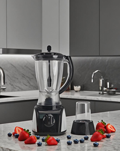 Blender portable Licuadora 305, capacité de 1,5 L, 4 lames, 2 vitesses, appareil de cuisine multifonctionnel, presse-agrumes, moulin à épices - Product Image 2