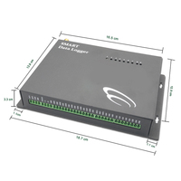 Enregistreur de données multicanal 4G GSM, manomètre numérique, contrôle mobile à distance, OEM/ODM personnalisable, acier inoxydable, température 24h/24