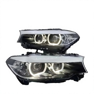 ไฟหน้า LED สำหรับ BMW G30 ปี 2017-2020 ซีรีส์ 5 เลนส์แสงสีฟ้า สำหรับ G30 G31 G38 ไฟหน้า 12V - Product Image 5