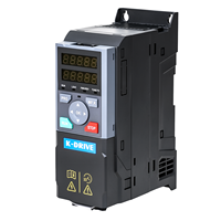 Variateur de fréquence triphasé/monophasé 0,75 kW 22 kW 4 kW 380 V 480 V à contrôle vectoriel VFD IP20 pour centrifugeuses, compresseurs, moteurs K-Drive