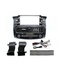 Kit de tableau de bord Nissan Sylphy 2012-2019 avec écran tactile 12,3 pouces, boutons intégrés, aérateurs, en ABS, ajustement direct, garantie 6 mois