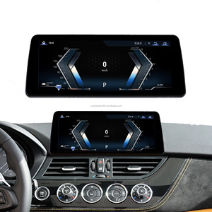 เครื่องเล่นมัลติมีเดียในรถยนต์ระบบ Android 13 ขนาด 12.3 นิ้ว Qualcomm Snapdragon รองรับ Carplay สำหรับรถยนต์ BMW Z4 ปี 2010-2011 ระบบ CIC - Product Image 2