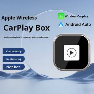 2-in-1 draadloze Carplay-box voor Apple en Android Bedraad naar draadloos auto-machine-interconnectiemodule Consumentenelektronica - Product Image 6