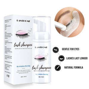 50ml al por mayor Lash <span class=keywords><strong>limpiador</strong></span> con cepillo prolongar latigazo limpio pestañas ligeramente espuma de champú - Product Image 3