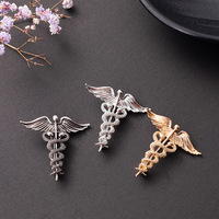 Broche breloque rétro ailes d'ange Style Punk Cool bijoux personnalisés fête anniversaire Halloween cadeau sac à dos accessoires