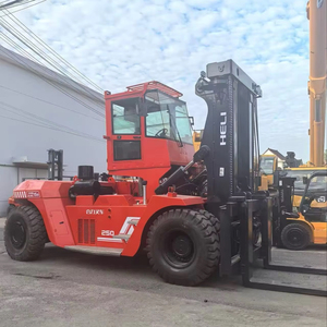 Carrello elevatore diesel 10/15/16/25 tonnellate di origine giapponese Heli Komatsu TCM Mitsubishi Kalmar macchina di sollevamento forklift - Product Image 1