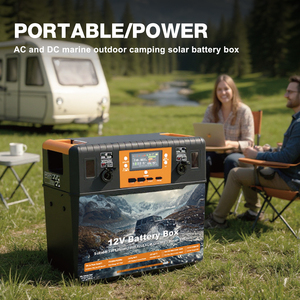 กล่องควบคุมแบตเตอรี่เรือ 12V พร้อมอินเวอร์เตอร์ 1500W กล่องจ่ายไฟ <span class=keywords><strong>DIY</strong></span> สำหรับเรือเดินทะเล - Product Image 2