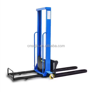 Empilhador de carga/descarga de bateria de íons de lítio 4WD com operação manual e capacidade de 1t - Product Image 5