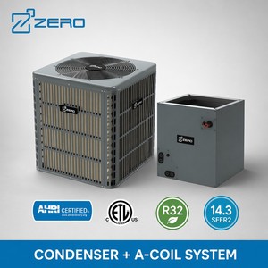 Système Central Modulaire ZERO HVAC A-Coil Solution R32 14.3 SEER2 Adaptatif 24V pour Projets, Vente en Gros, Haute Efficacité 18 - Product Image 1