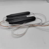Headphone Earplug besi bergerak cetakan Resin yang dapat disesuaikan dengan daya tahan baterai 24 jam antarmuka tipe-c untuk perangkat seluler