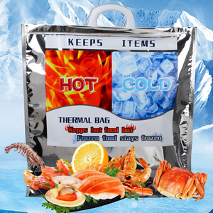 Lá nhiệt cách điện dây kéo khóa làm mát lá chắn túi cách điện bưu phẩm làm mát thực phẩm và cách điện Túi - Product Image 2