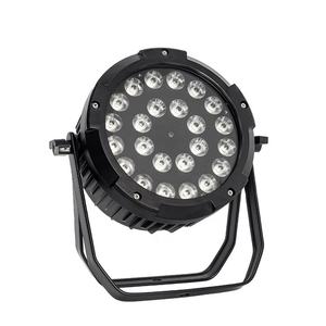 Projecteur LED PAR 24x18W RGBWA UV 6-en-1 en aluminium avec DMX - Product Image 1