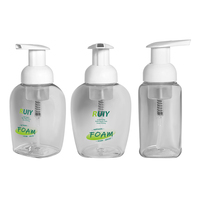 Flacon en plastique mousse personnalisé de 250 ml, emballage pour mousse nettoyante, pour soins personnels