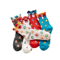 Fabricant de cheville en coton sur mesure brodé Mayor Homme Medias pour hommes Chaussettes de sports de vacances floues Logo personnalisé