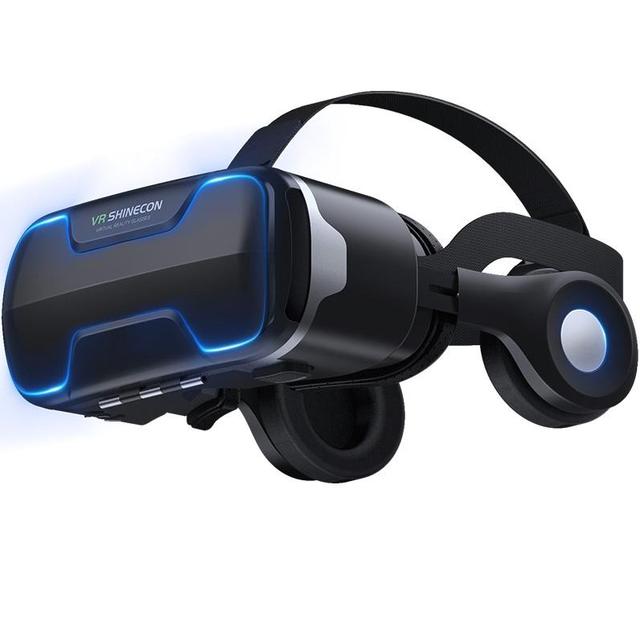 VR Shinecon G02ED Headset Version Blu-ray Eye protection 360 Panoramic Mobile Phone VR Glasses