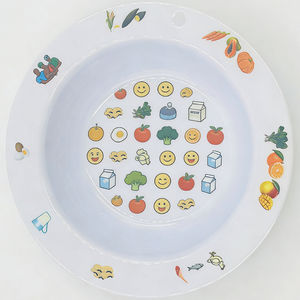Bol de mesure en mélamine de 7 pouces, écologique, poli, de qualité alimentaire, sans BPA, avec trou pour l'alimentation des enfants - Product Image 4