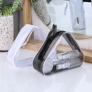 Promotional Custom Logo <strong>Mini</strong> Fashion Clear PVC Zipper Cosmetic <strong>Toiletry</strong> Bag Women Makeup Bag For Travel - Product Image 2
