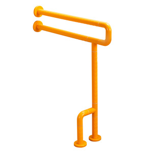 Barras de Apoyo de Acero Inoxidable y Plástico Antideslizantes para Baño, Diseño Moderno y Simple H001, Capacidad de Carga de 500 Jin - Product Image 2