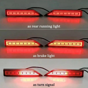 ไฟสะท้อนแสงกันชนหลังแบบ LED สำหรับ <span class=keywords><strong>Toyota</strong></span> <span class=keywords><strong>Veloz</strong></span> ปี 2021 <span class=keywords><strong>2022</strong></span> 2023 ไฟเตือนเบรกอัตโนมัติ ไฟเลี้ยวแบบไดนามิก อุปกรณ์ตกแต่งรถยนต์ 12V - Product Image 2