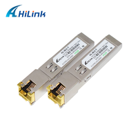 Module émetteur-récepteur optique SFP 10/100/1000 BASE-T, routeur, commutateur, port électrique GLC-T, cuivre RJ45 100M HiLink
