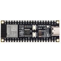 Papan Pengembangan Mikrokontroler WiFi 6 ESP32-C6 Prosesor Inti Tunggal 160MHz Modul ESP32-C6-MINI-1 dengan Pin Hitam Terpasang