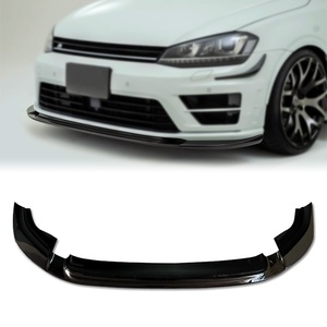 Pièce automobile de haute qualité, lèvre avant en carbone véritable, lèvre de pare-chocs avant pour Volkswagen <span class=keywords><strong>GOLF</strong></span> <span class=keywords><strong>7R</strong></span> G-ARAGE VARY STYLE FRONT LIP - Product Image 1