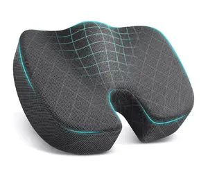 Popular Car and Office Accessories Foam Car Cushion | Memory Foam Chair Seat Cushions for Back Coccyx Tailbone Pain Relief