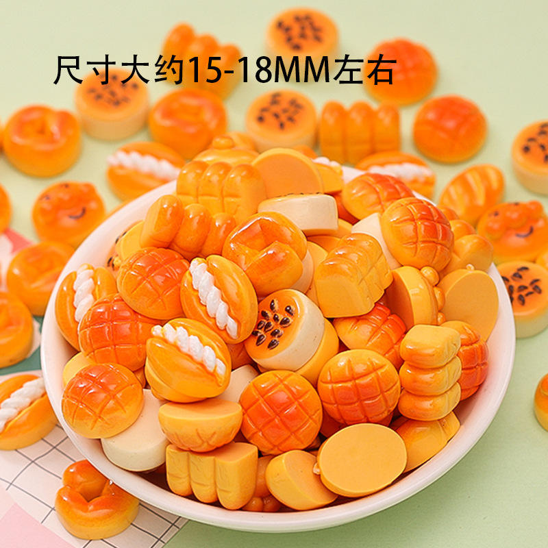 Cheveux aléatoires de pain grillé mixte