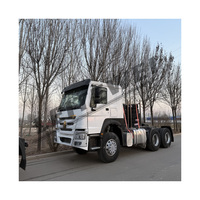 Sinotruck Howo d'occasion 40 tonnes 375hp diesel chevaux camions tête de remorque camion tracteur d'occasion à vendre
