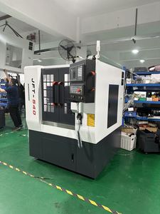 เครื่องแกะสลัก JFT-540D ระบบไต้หวัน Syntec Inovance กำลังแกนหมุน 750 วัตต์ 5.5 กิโลวัตต์ 24000 รอบ/นาที 540x440 มม. สำหรับโลหะ - Product Image 4