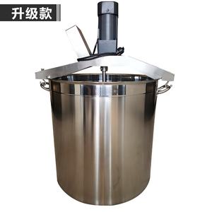 เครื่องผสมถังอัตโนมัติเต็มรูปแบบ เครื่องผสมอาหารเชิงพาณิชย์ขนาดเล็ก เครื่องทำแยม เครื่องผสมสแตนเลสสำหรับทำซอสพริก - Product Image 3