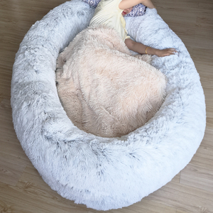 Cama extra grande de lujo para perro, casa para perros grandes y grandes, tamaño humano - Product Image 2