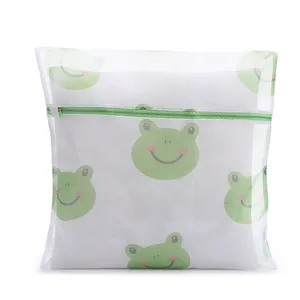 Mesh Waszakken Hotel Home Reizen Opslag Organiseren Kids Cartoon Wassen Zip Bag Mesh Wasserij