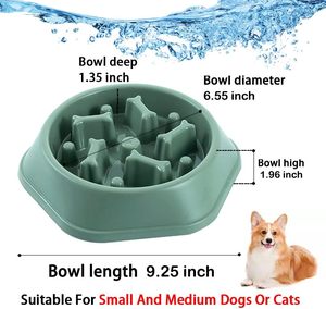 Tazón de Alimentación Lenta para Perros con Tapete para Lamer, en Azul, Rosa, Verde y Amarillo, Venta al Por Mayor - Product Image 2