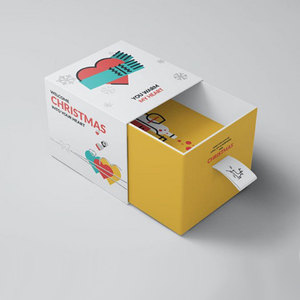 Custom Logo Eco-Friendly Recyclable Biodegradable High-Grade Corrugated Rigid Drawer <b>Boxes</b> Matt Lamination Embossing for <b>Socks</b> - Product Image 6