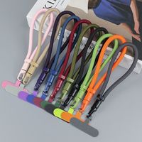 Cinturino da Polso Universale in Corda di Poliestere Colorata e Carina, Cordino Corto alla Moda per Telefono e Porta Carte d'Identità