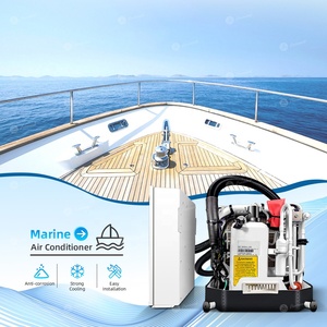 Climatiseur marin OEM pour bateau, refroidi par eau de mer, 24000/36000 Btu, refroidissement/chauffage, 115V/220V, télécommande, pour yacht - Product Image 2