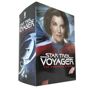 Star Trek Voyager seri lengkap 47 cakram grosir pabrik DVD film seri TV wilayah kartun 1/wilayah 2 DVD gratis pengiriman