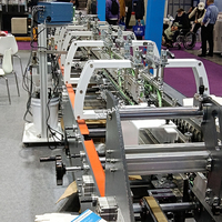 Prix d'usine Machine de pliage et de collage entièrement automatique pour boîtes en carton Carton Machine de collage de dossiers