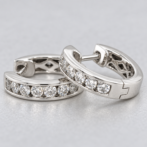 Orecchini a Cerchio Geometrici Rotondi per Donne, Design Semplice, Accessori per Orecchie da Indossare Quotidianamente - Product Image 3