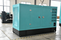 Groupe électrogène diesel économique 30 kVA, monophasé/triphasé, générateur diesel 24 kW pour chantiers de construction isolés